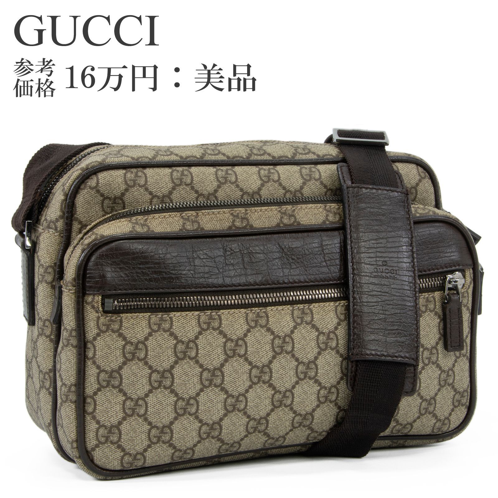 GUCCI グッチ ショルダーバッグ PVC ショルダーバッグ GUCCI グッチ GG 