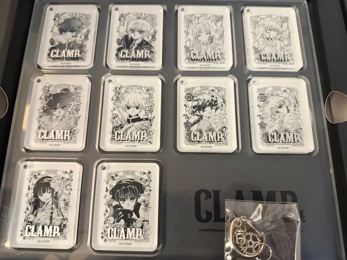 ムシンサ クランプ展 clamp キーホルダー コンプリート セット 特典
