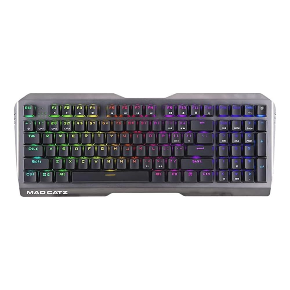 Mad Catz マッドキャッツ S.T.R.I.K.E. 13 ゲーミングキーボード メカニカル LED KS83MMUSBL000-0J