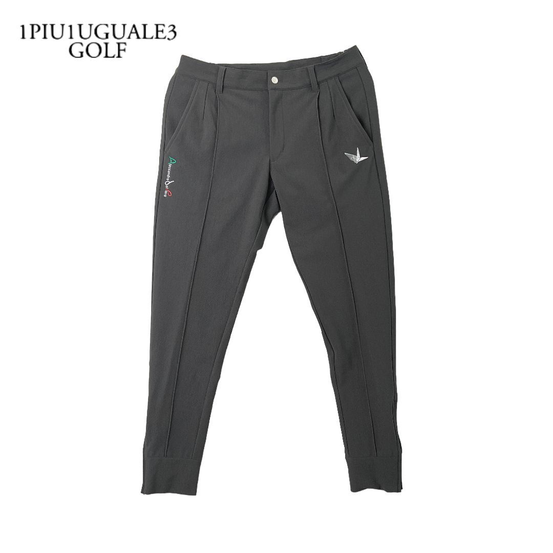 ★新品/定価5.5万★ 1PIU1UGUALE3 ADP パンツ 5 グレー 新品 1PIU1UGUALE3 GOLF ADP ZIP SLACKS ジップスラックスパンツ 5