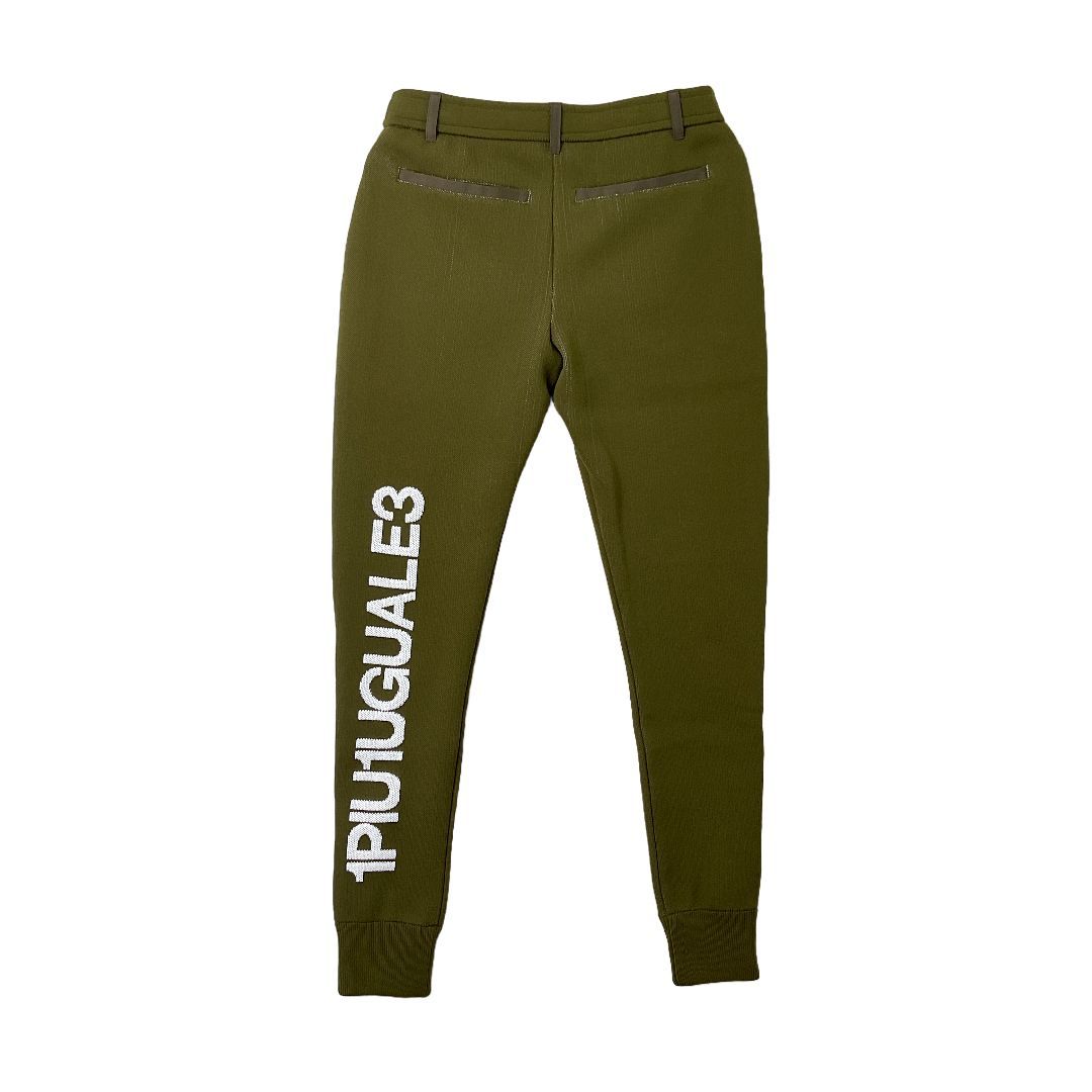 新品 1PIU1UGUALE3 GOLF RIB PANTS リブパンツ 5 カーキ 【値下げ交渉