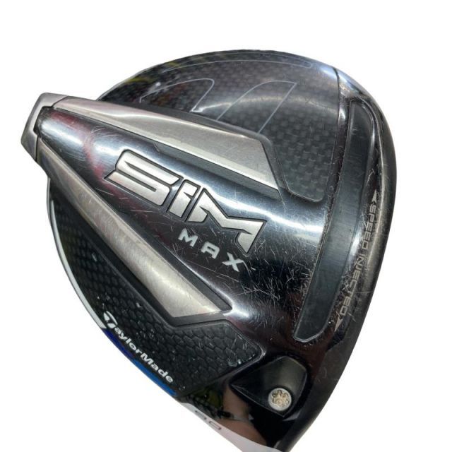 中古】 テーラーメイド SIM MAX 9° ドライバー DR リシャフト 