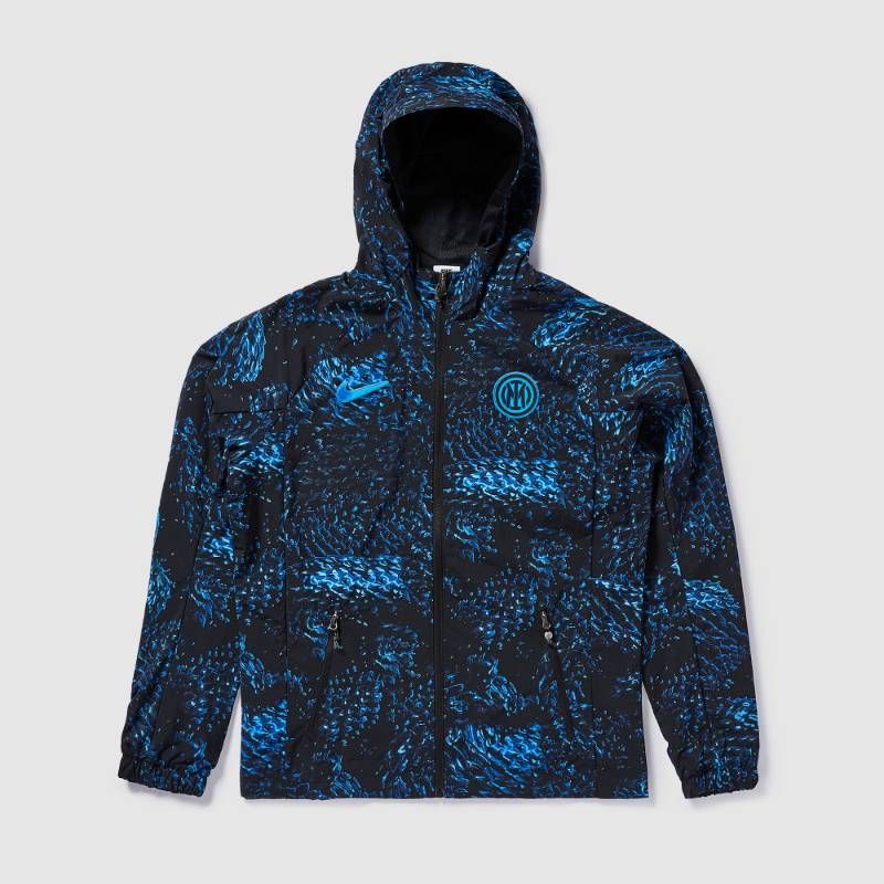 【送料無料・匿名配送】NIKE ナイキ インテル 25/26 公式 ウーブン ジャケット 青 黒 新品 正規品