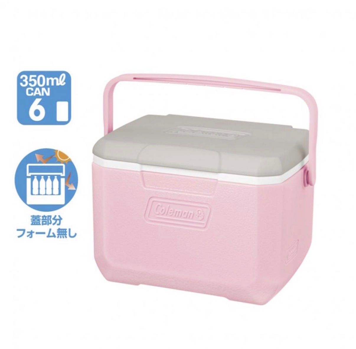 Coleman コールマン クーラーボックス テイク6 ピンク - メルカリ