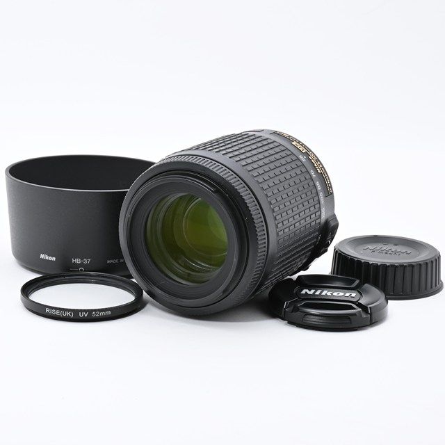 Nikon 望遠ズームレンズ 55-200mm フード フィルター付 【公式通販】