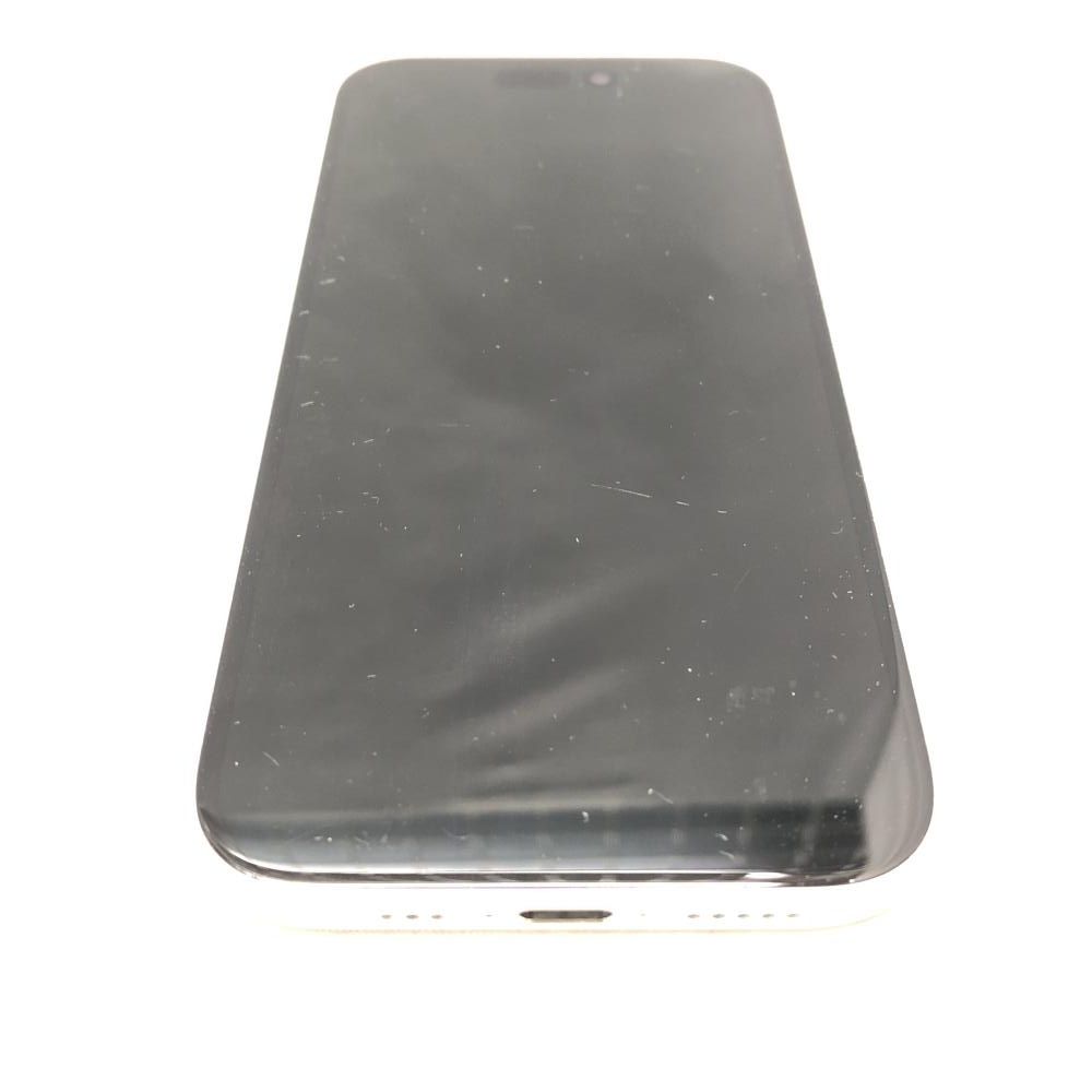 中古iPhone 16 128GB ホワイト SIMフリー 画面傷あり - メルカリ