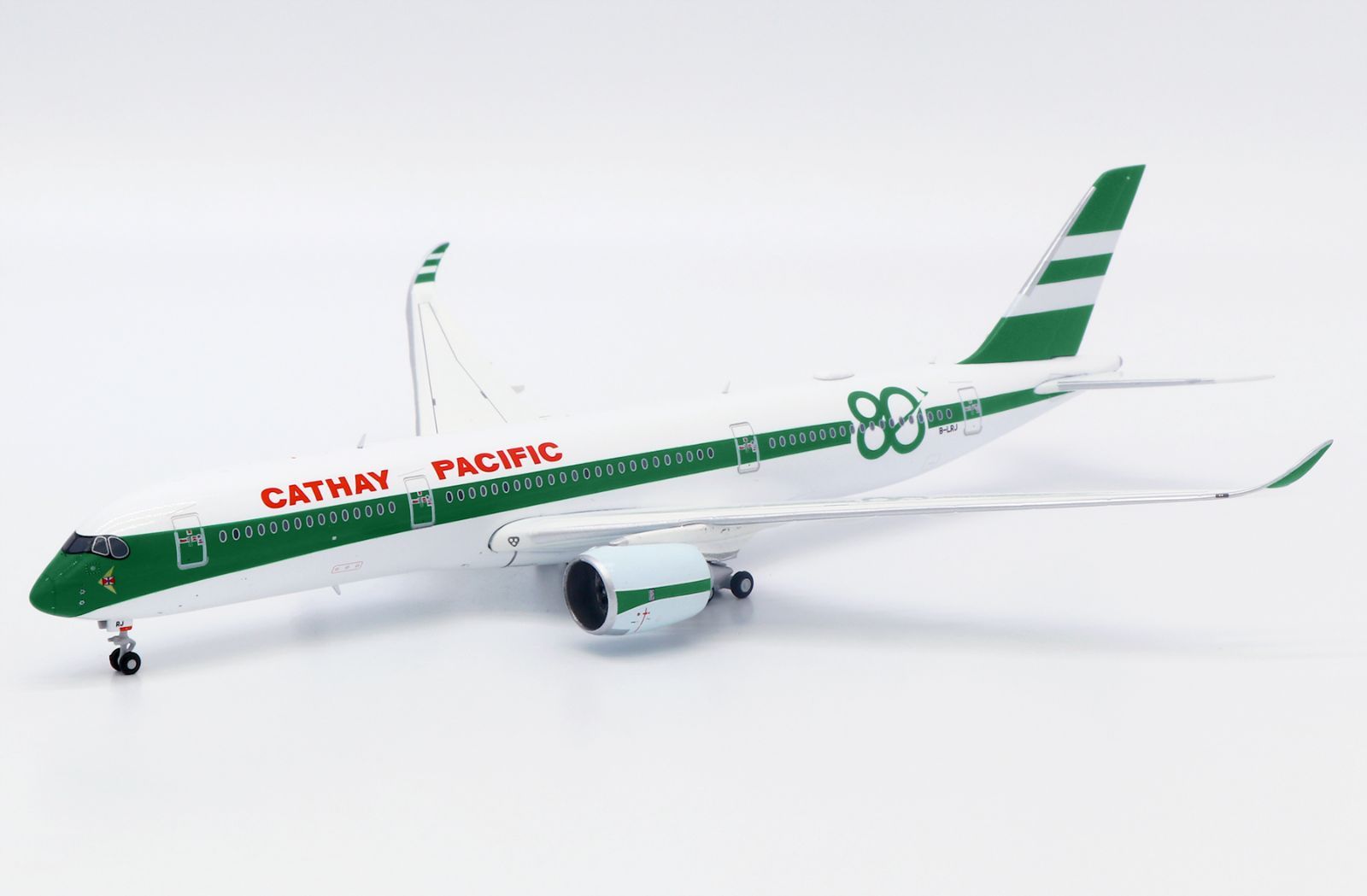 Jcwings キャセイパシフィック A350-900 B-LRJ 80周年記念塗装 1/400