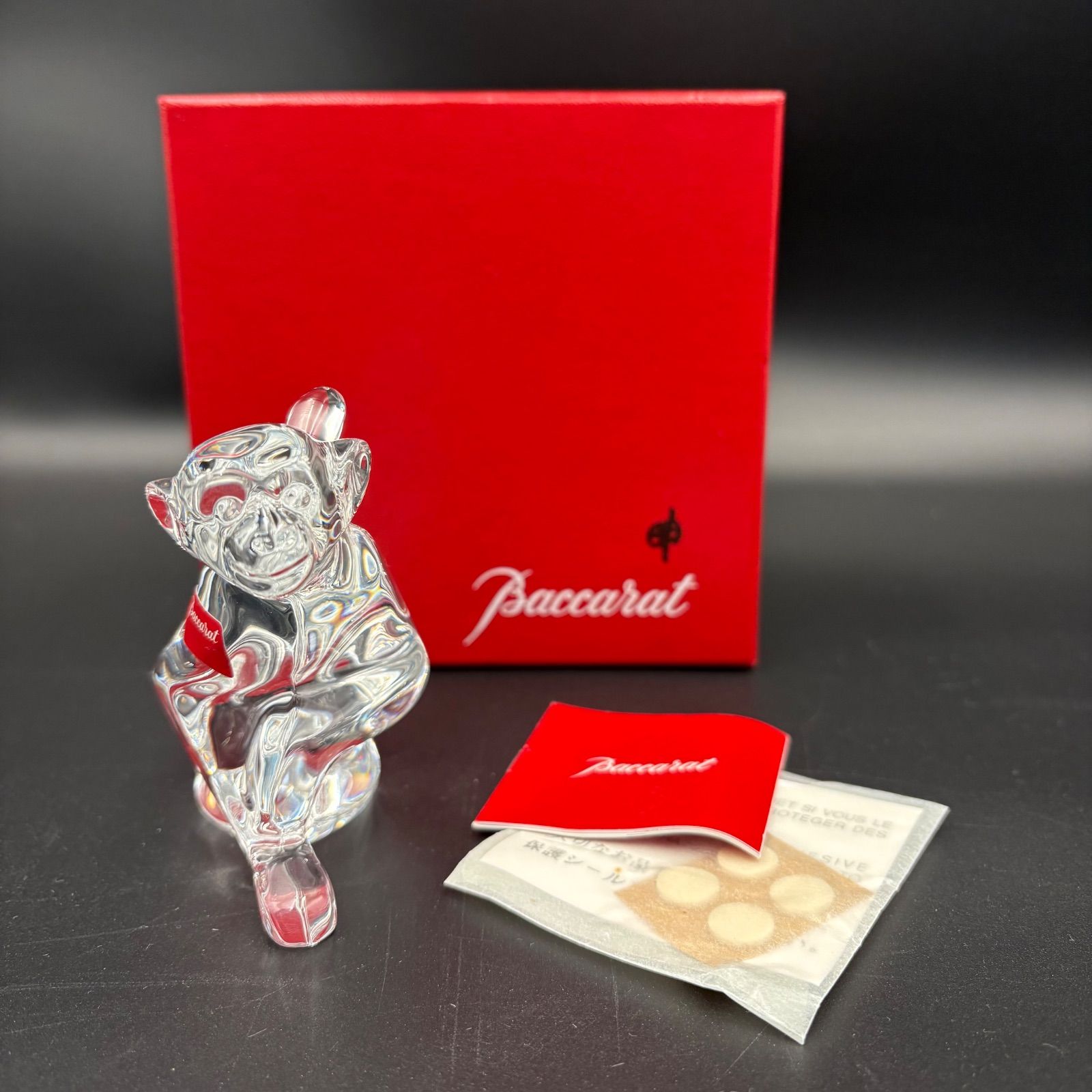 ◇ Baccarat バカラ ◇ 干支 申 サル 猿 インテリア 置物 - メルカリ