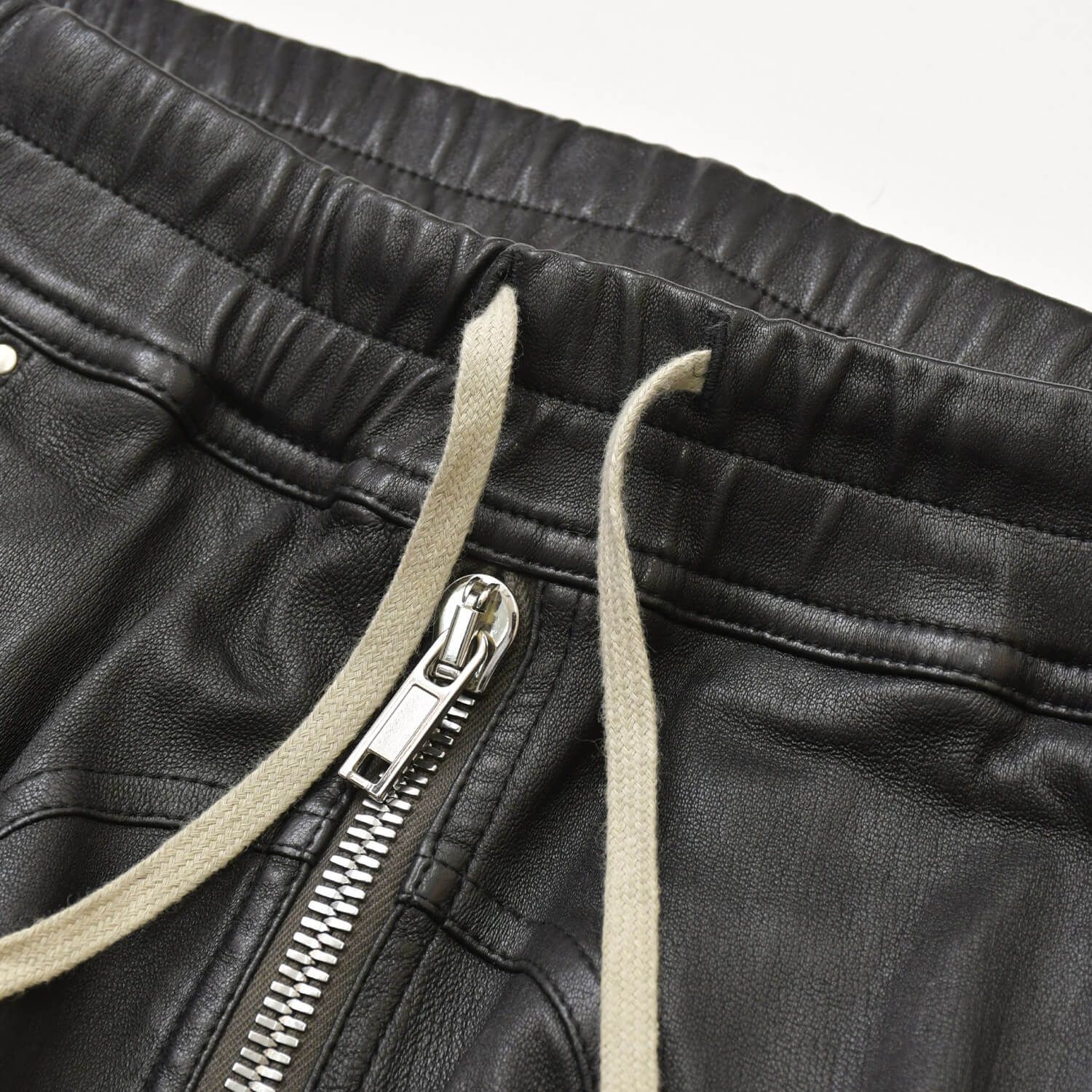 RICK OWENS リックオウエンス Buhaus Leather Cargo Pants RU02A5377 