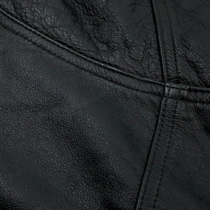 中古品】SEAHOP CLUB シーホップクラブ 90S COWHIDE LEATHER JACKET 90