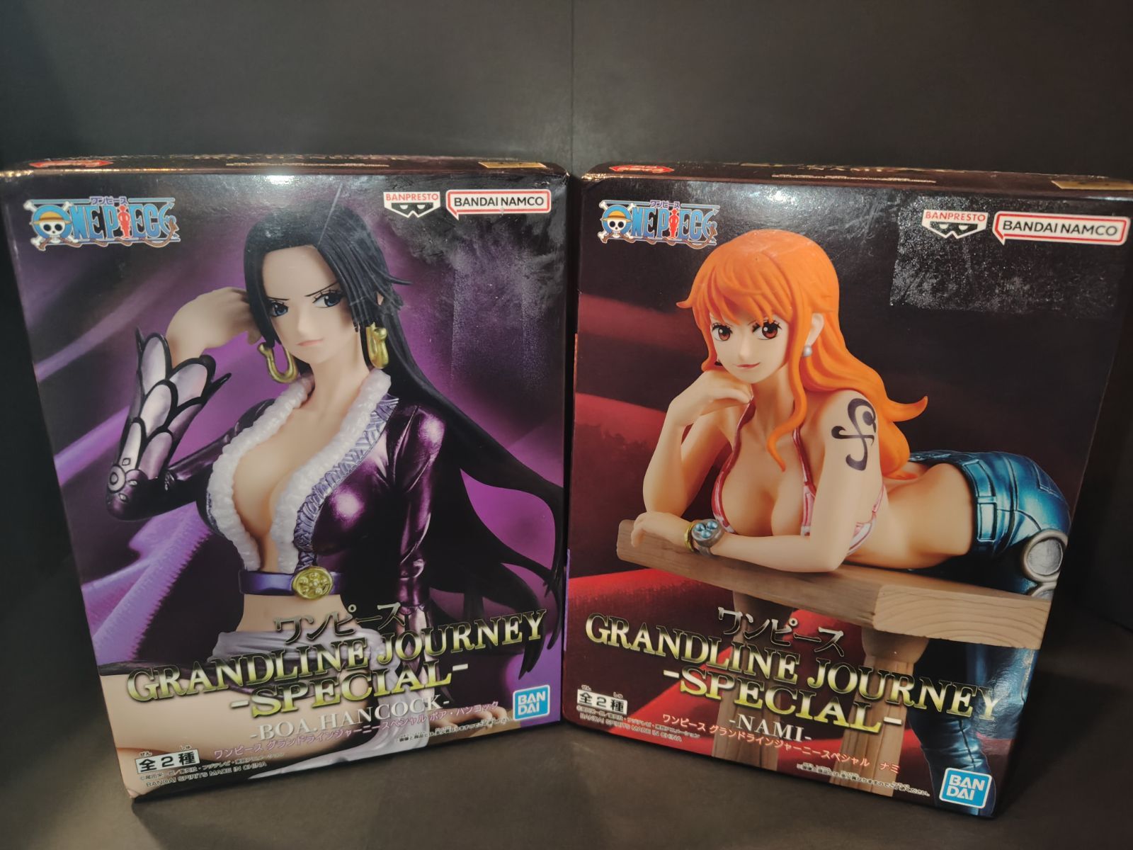 新品 ONE PIECE ボア・ハンコック ナミ フィギュア セット Boa Hancock