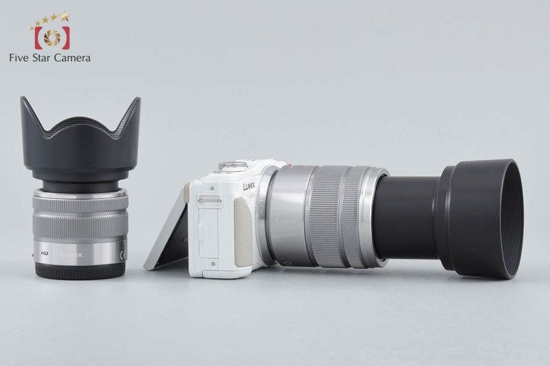 中古】Panasonic パナソニック LUMIX DMC-GF6 ホワイト + 14-42mm f