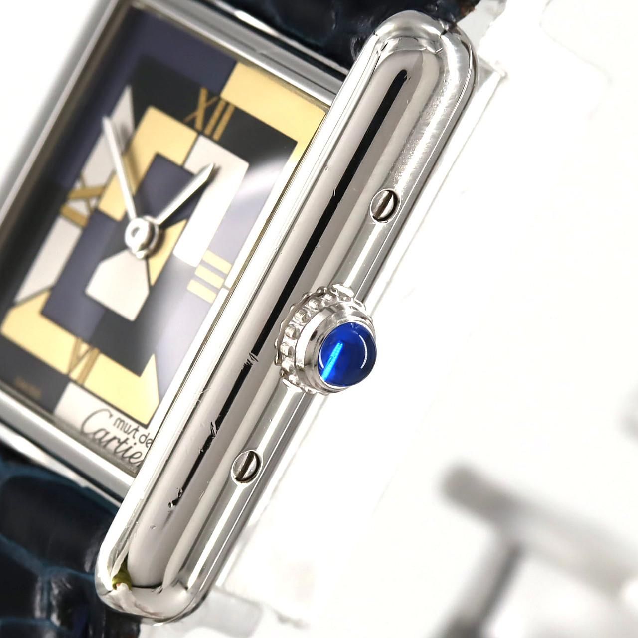 カルティエ マストタンクSM・アールデコ LIMITED W1008195 シルバー