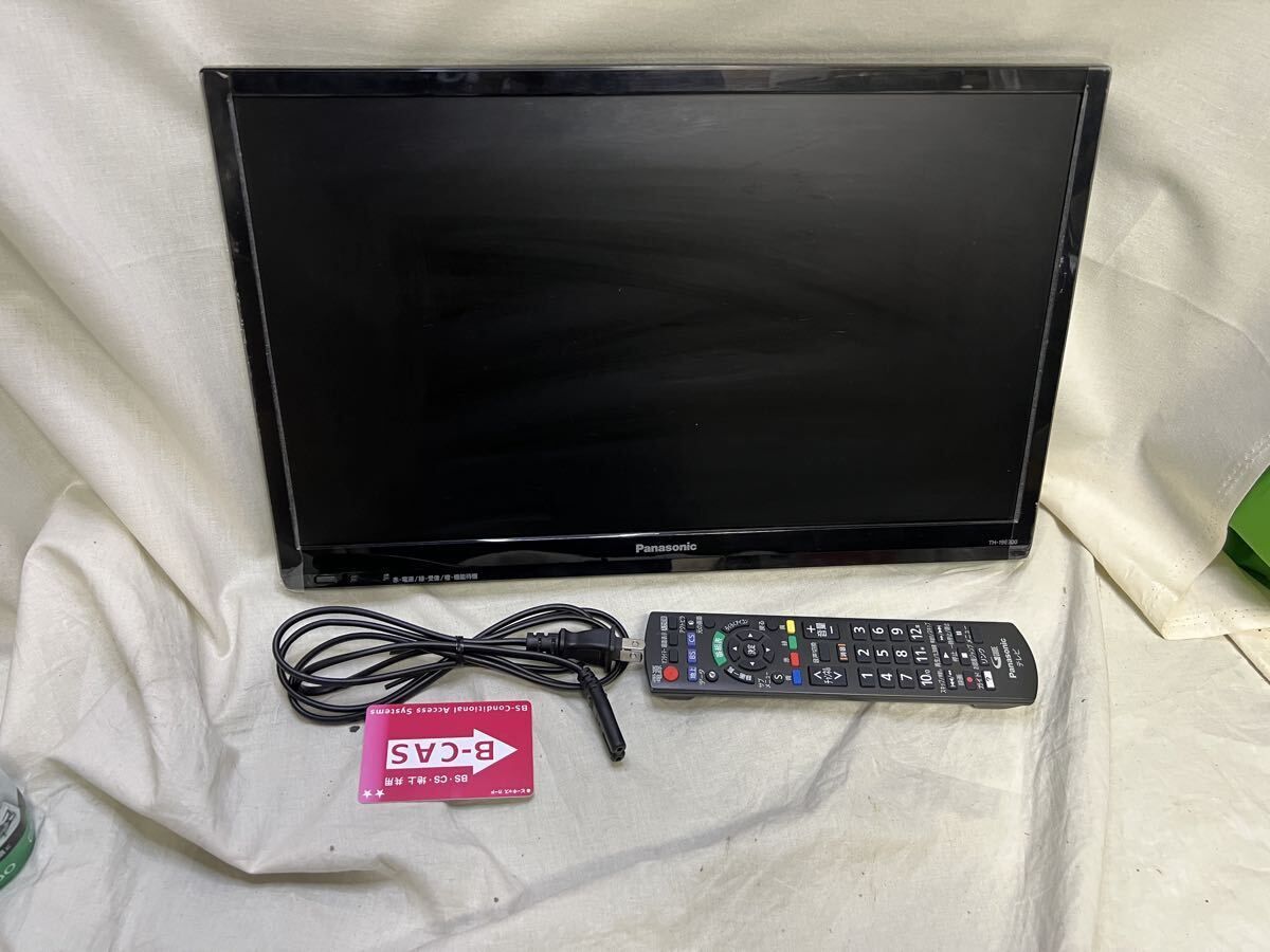 パナソニック2018年製 液晶テレビ 19インチ TH-19E300 TH-19E300 液晶テレビ VIERA(ビエラ) ブラック [19V型 /ハイビジョン