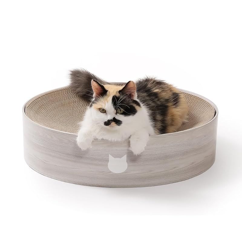猫壱 バリバリボウル 爪研ぎ ナチュラル XL