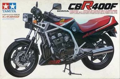 【中古】プラモデル 1/12 ホンダ CBR400F 「オートバイシリーズ No.35」 ディスプレイモデル [14035]