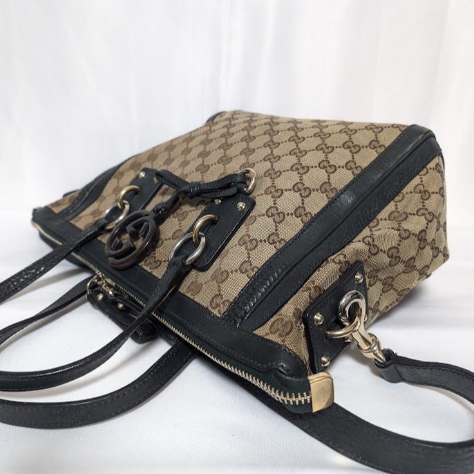 美品 グッチ GGキャンバス 2way ハンドバッグ 247281 美品 グッチ GGキャンバス 2way ハンドバッグ ショルダーバッグ
