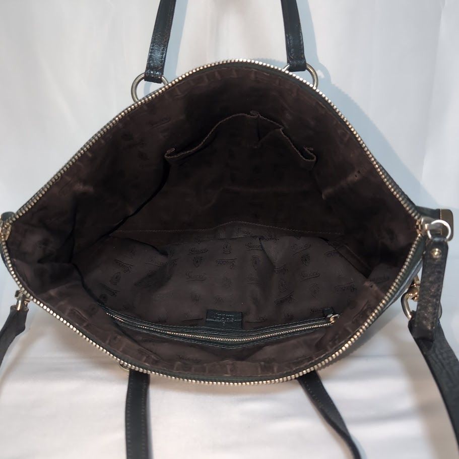 美品 グッチ GGキャンバス 2way ハンドバッグ ショルダーバッグ