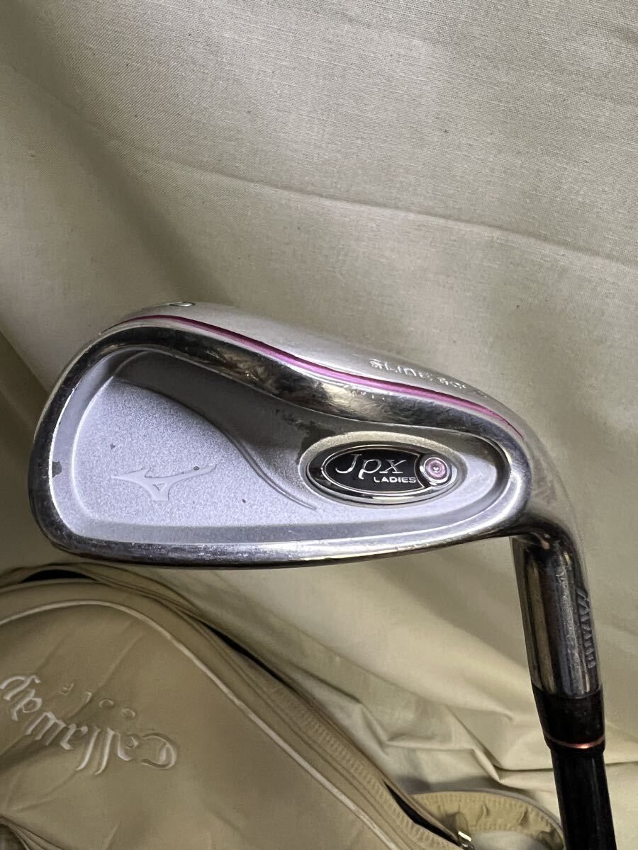 ゴルフ MIZUNO JPX ミズノ レディース アイアン5本セット フレックスL 