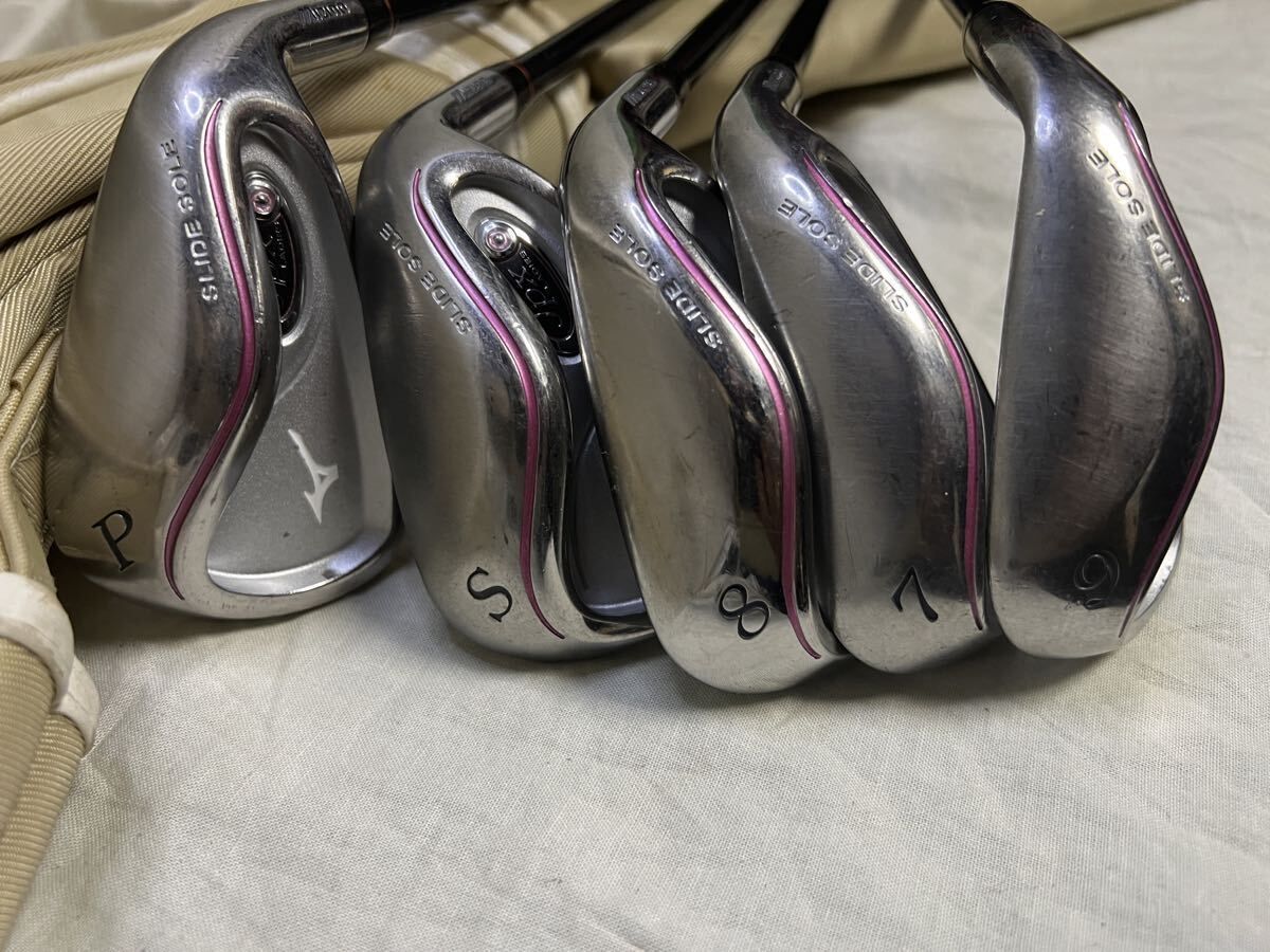 MIZUNO JPX ミズノ レディース アイアン5本セット フレックスL 女性用 