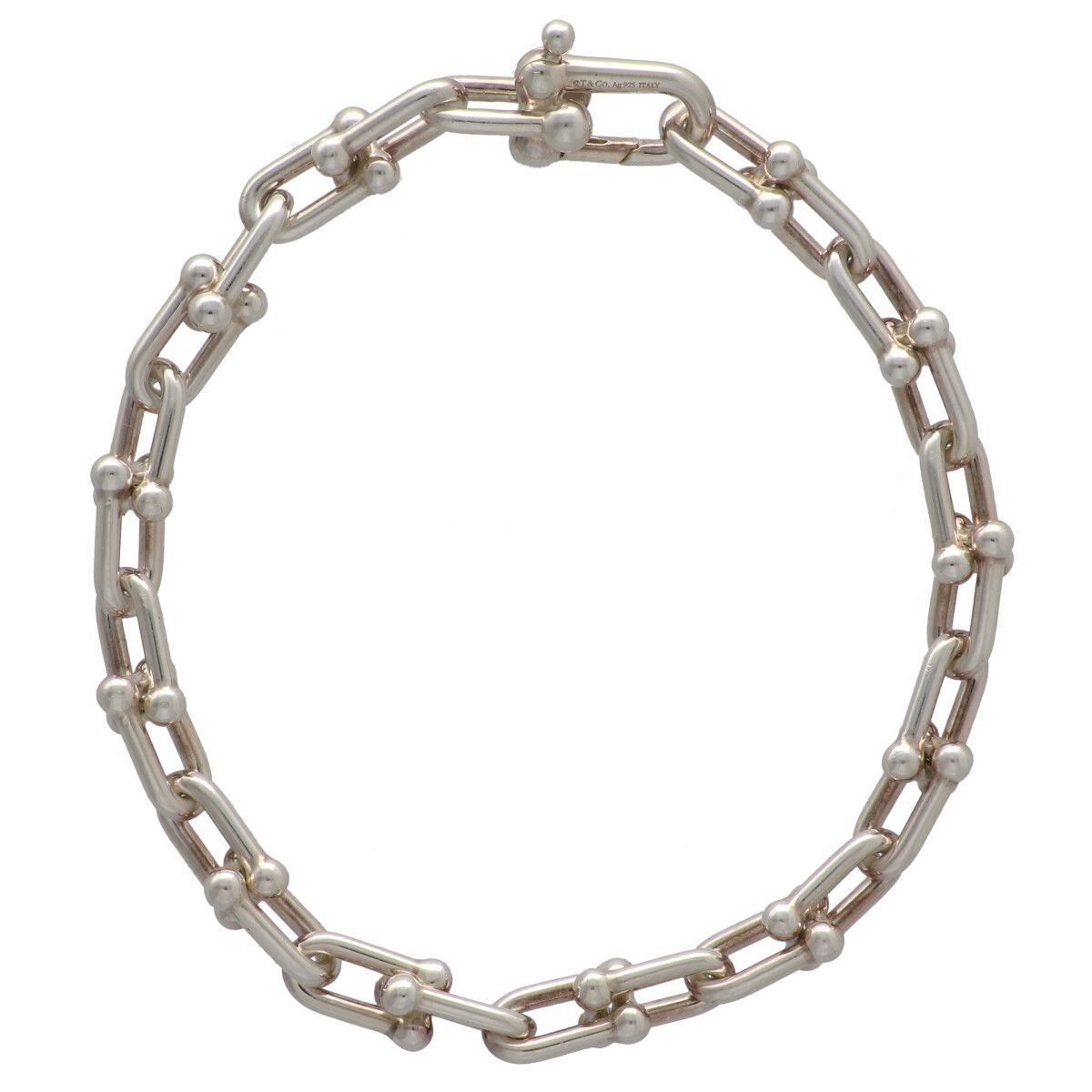 中古】 Tiffany&Co ティファニー ハードウェア スモール リンク 