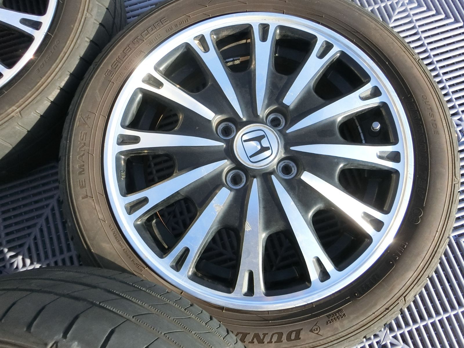 980] 送料無料 ホンダ純正 15インチ アルミホイール 15×4.5J+45 PCD100 