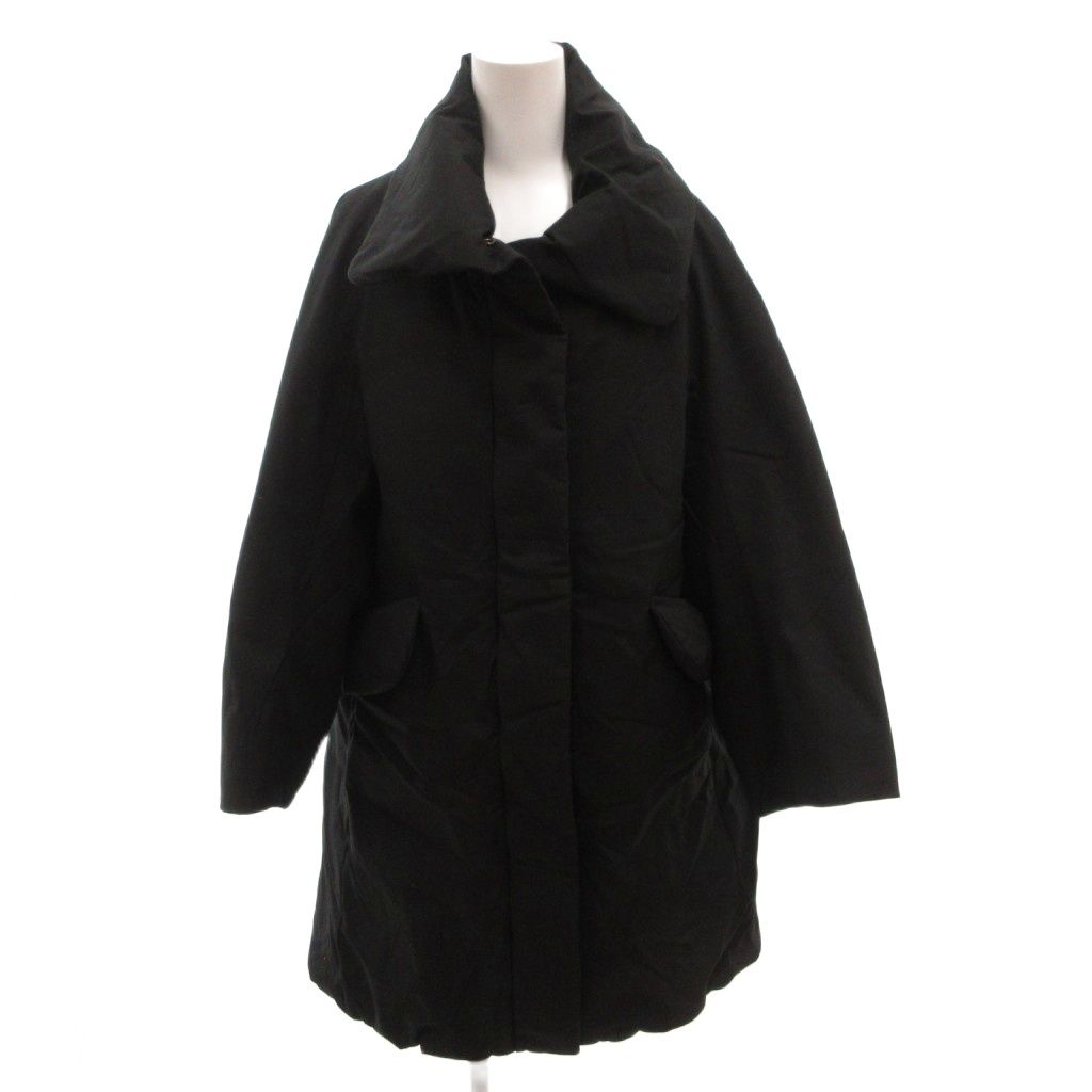 ユニクロ UNIQLO ＋J 20AW ハイブリッドダウンコート ロング XS 黒 