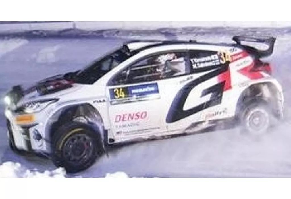 中古】ミニカー 1/43 TOYOTA GR Yaris Rally 2 TOYOTA GAZOO Racing