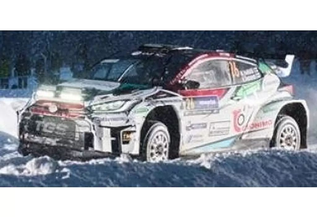 中古】ミニカー 1/43 TOYOTA GR Yaris Rally 2 5th RC2 Rally Sweden
