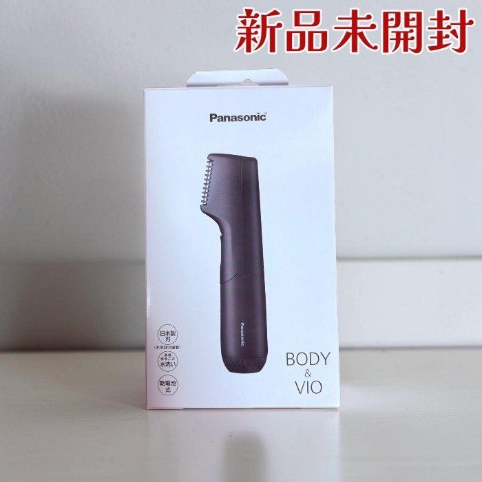 Panasonic パナソニック ボディトリマー ER-GK21-K VIO対応 水洗い対応 電池式 ブラック