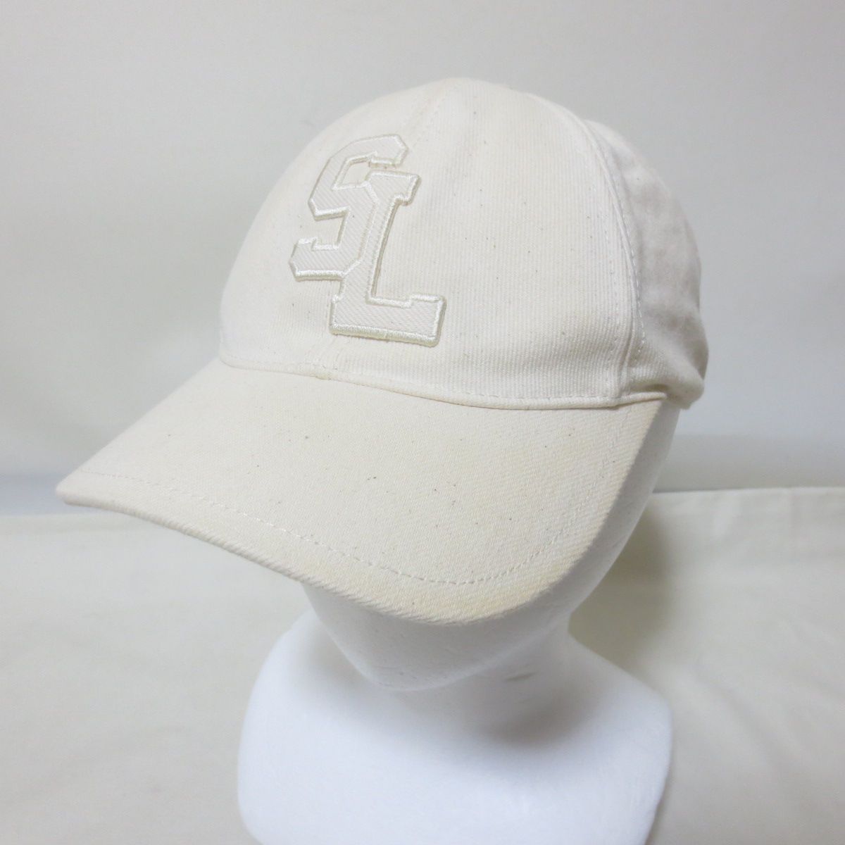 BM168 SAINT LAURENT PARIS サンローランパリ SLロゴ アイボリー 
