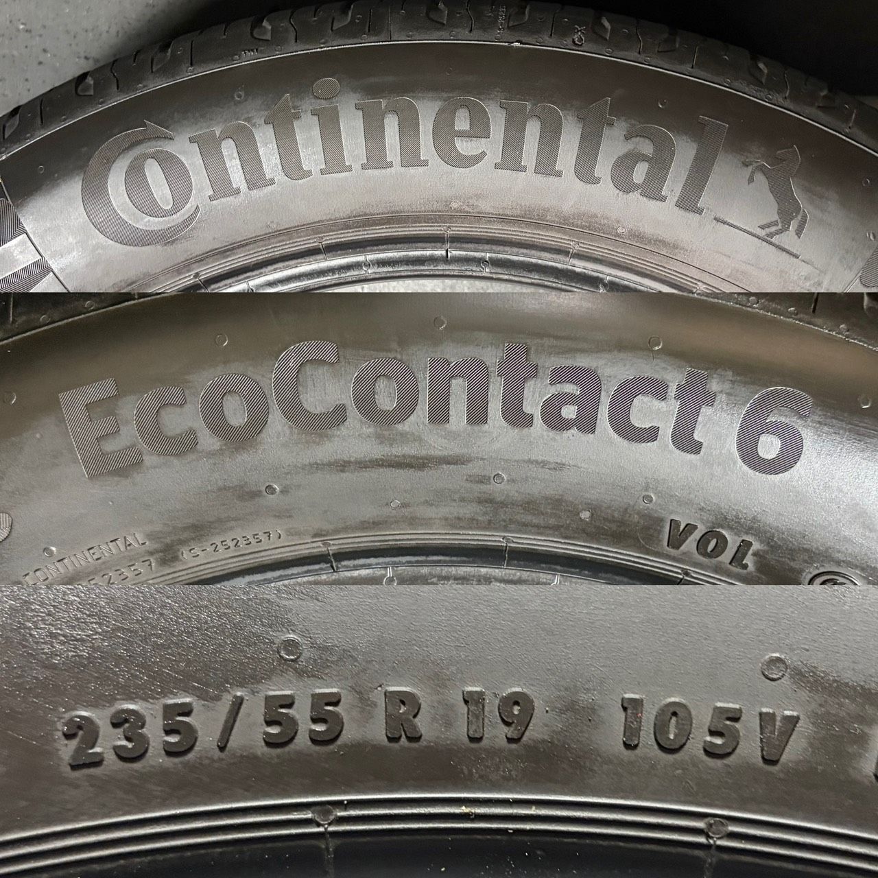2025/2021年製 約8.5～9.3分山 コンチネンタル Continental エコ 