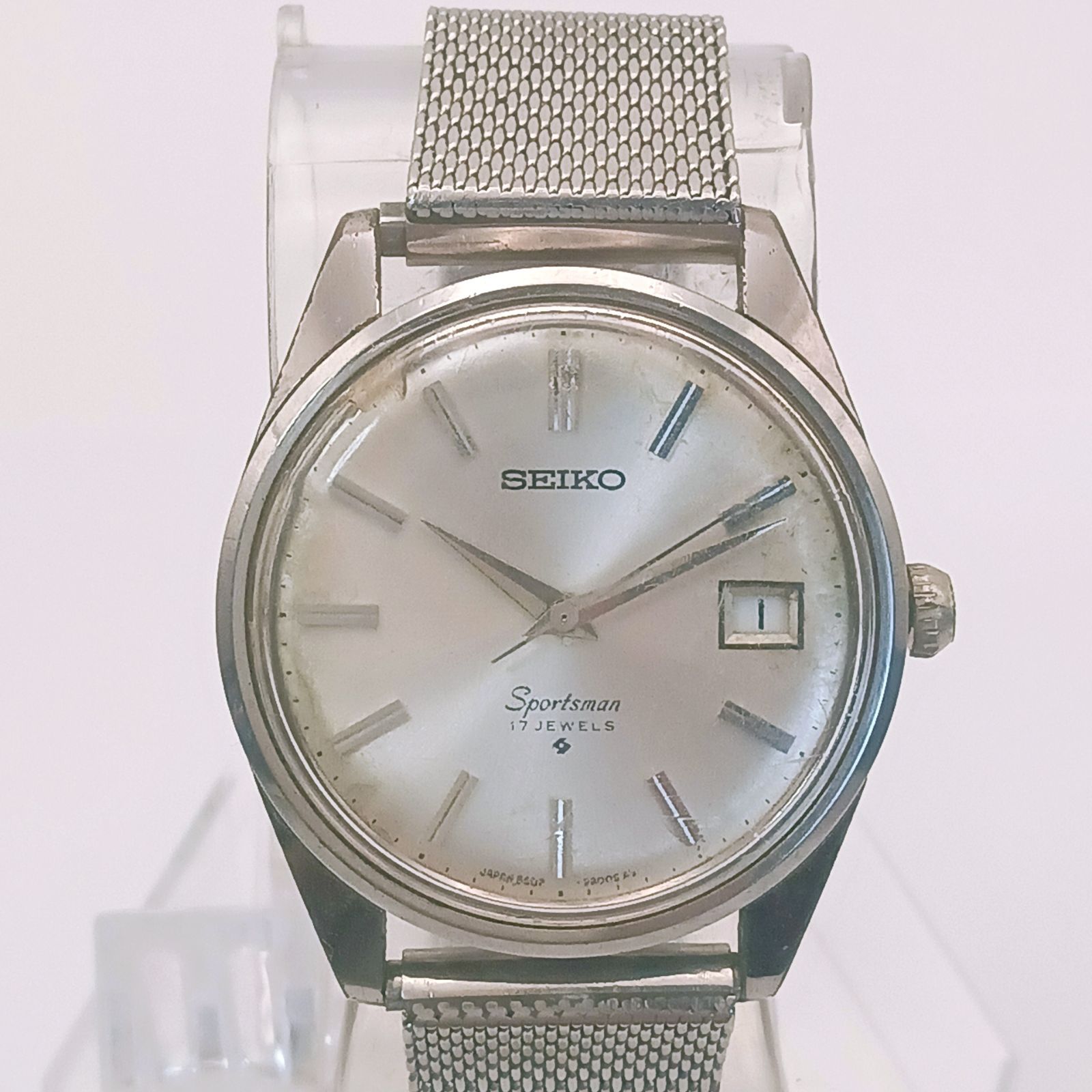 稼働 良品】0412-1 SEIKO Sportsman セイコー スポーツマン 6602-9982 