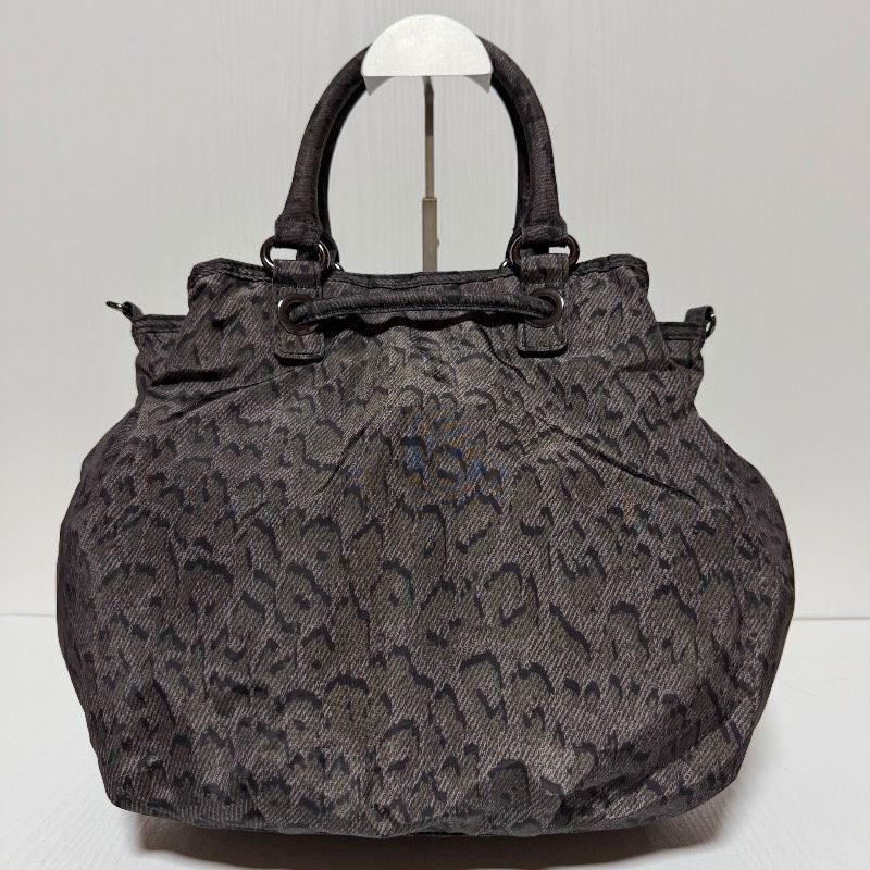 美品】DIESEL ディーゼル 2WAY ショルダーバッグ レオパード柄