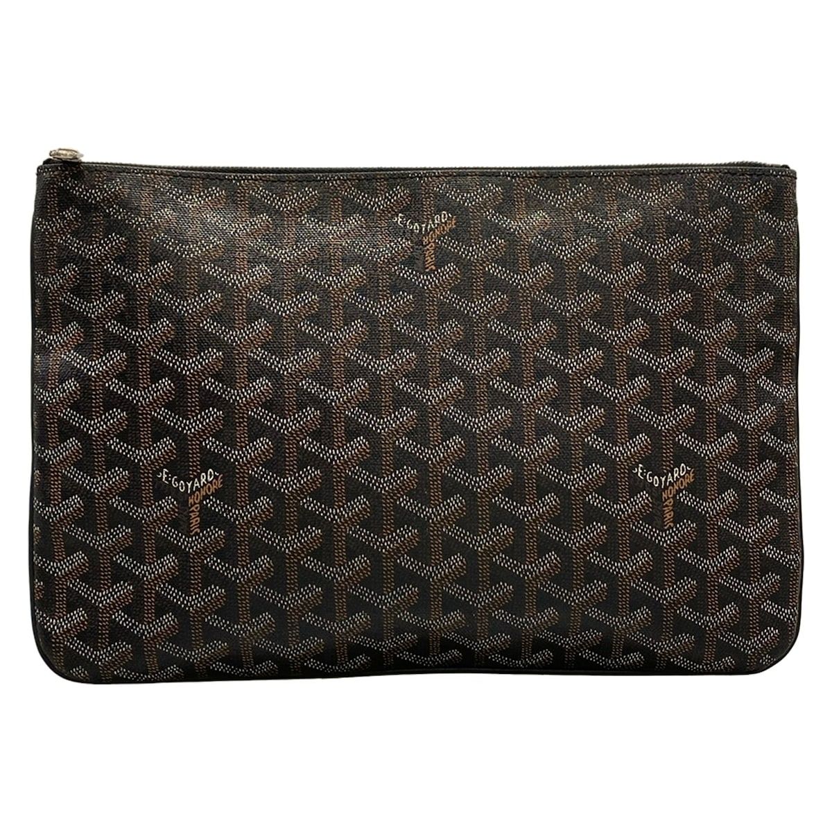 GOYARD(ゴヤール) クラッチバッグ セナMM 黒 - メルカリ