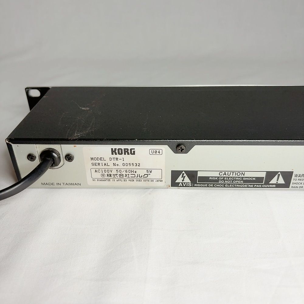 KORG コルグ DTR-1 ラックチューナー LEDディスプレイ 高精度 