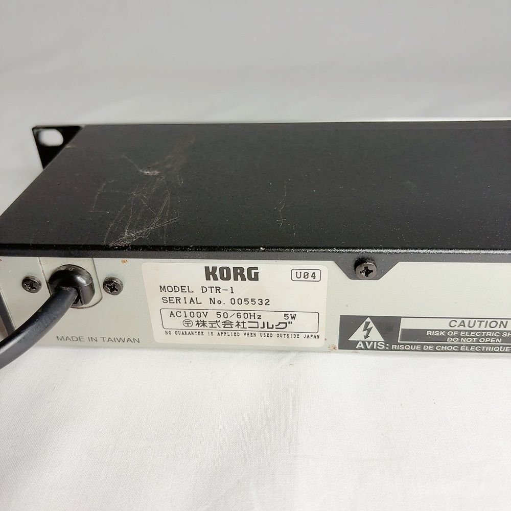 KORG コルグ DTR-1 ラックチューナー LEDディスプレイ 高精度