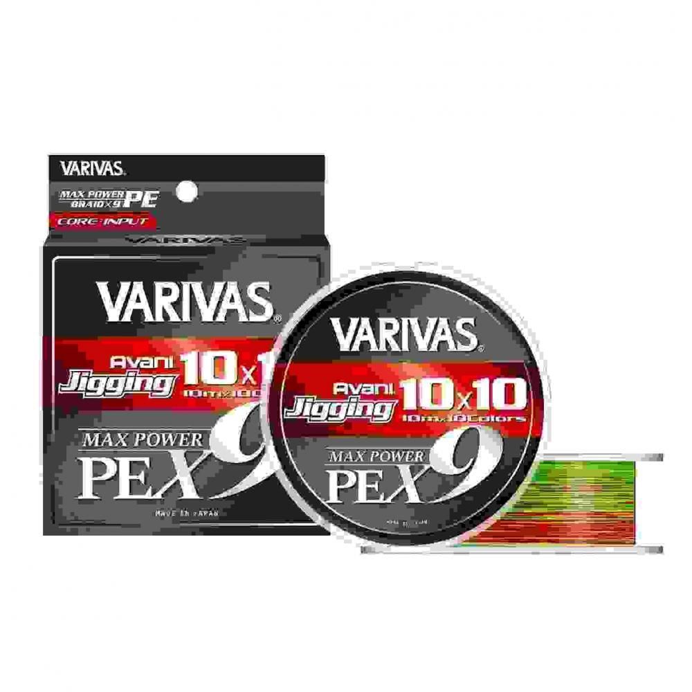 VARIVAS バリバス アバニ ジギング10X10マックスパワーPE X9 600m 3号