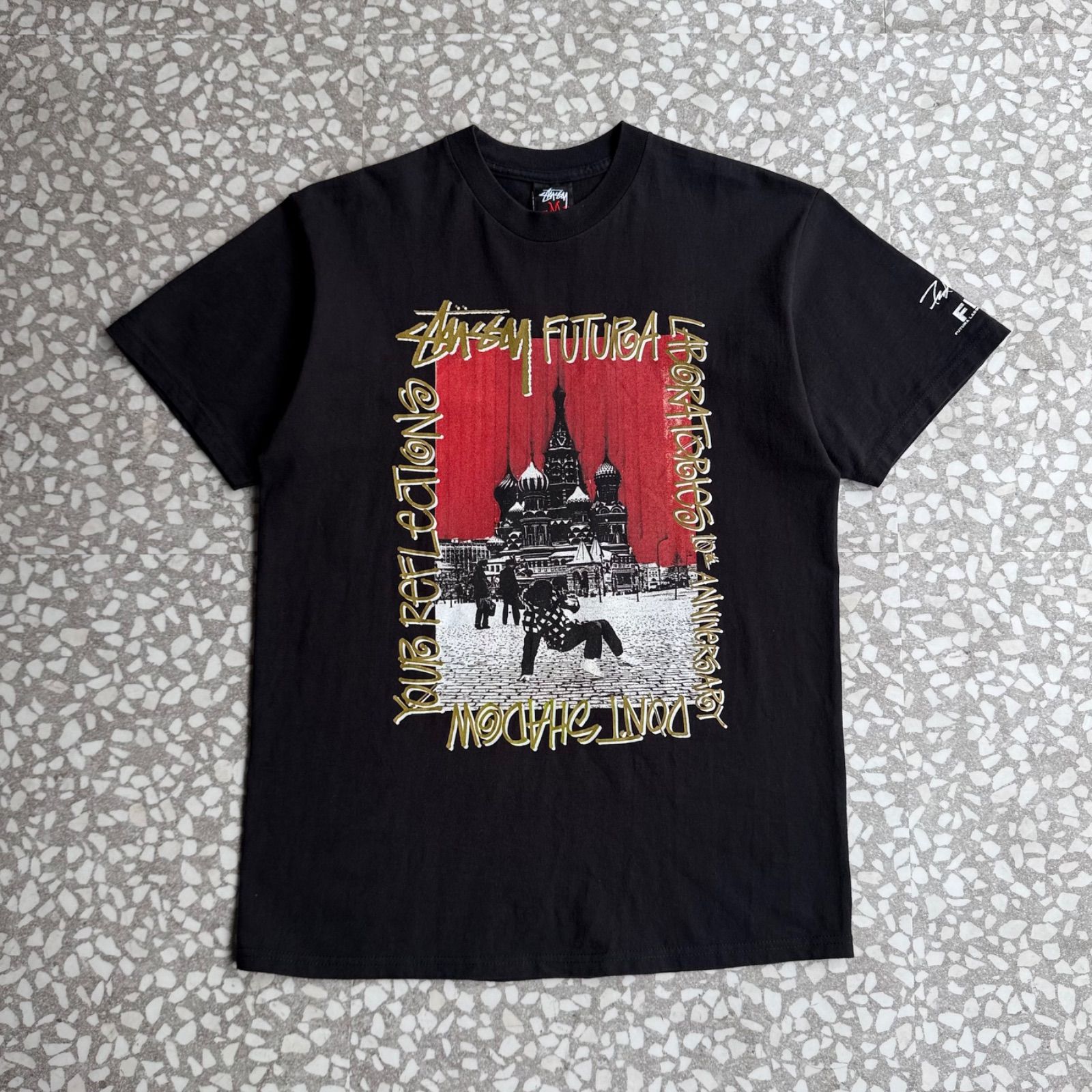 希少STUSSY x FUTURAコラボTシャツ オールドステューシー 【公式通販】