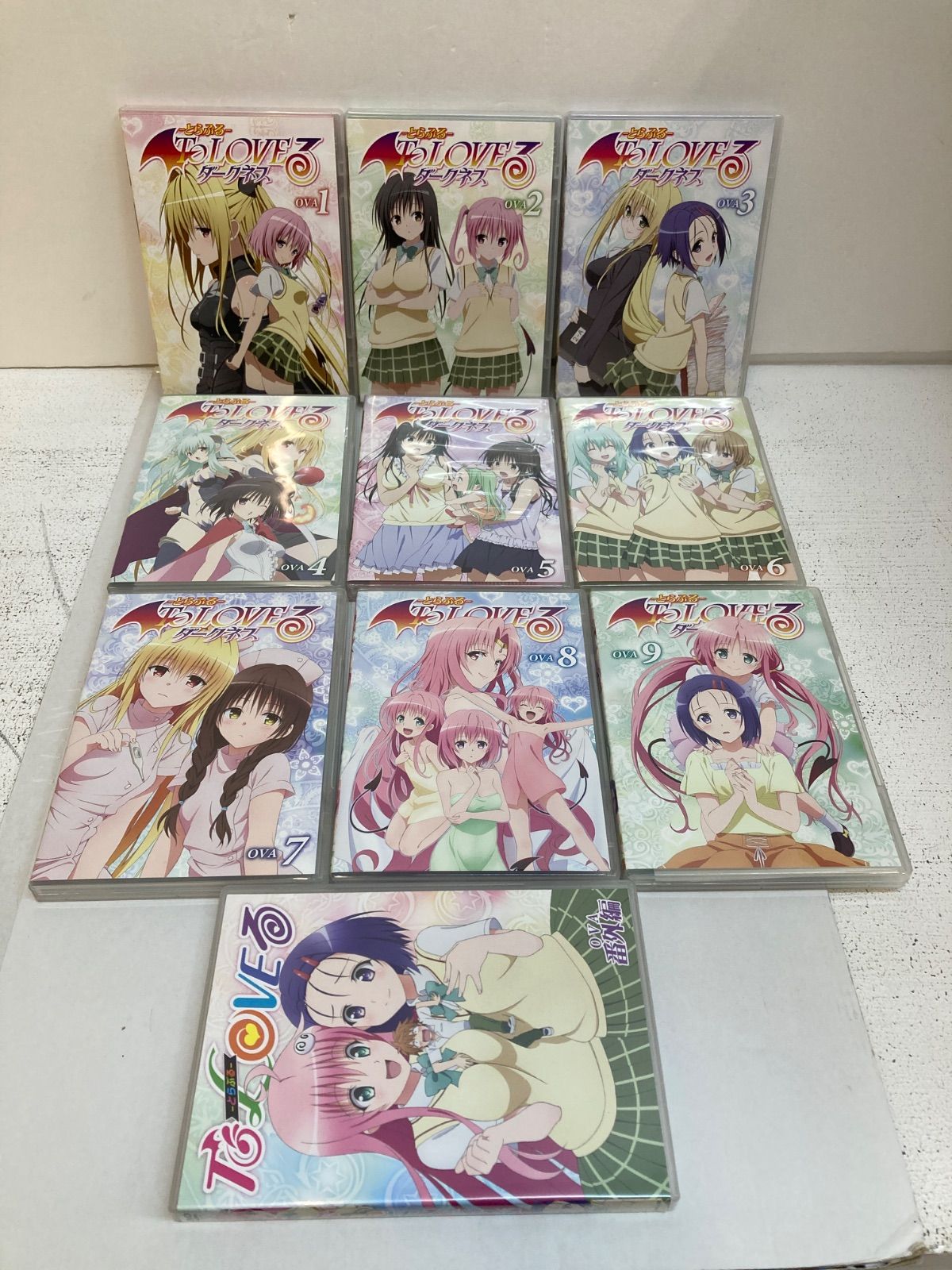 広店】DVD ToLOVEる とらぶる ダークネス OVA 全9巻 番外編 セット