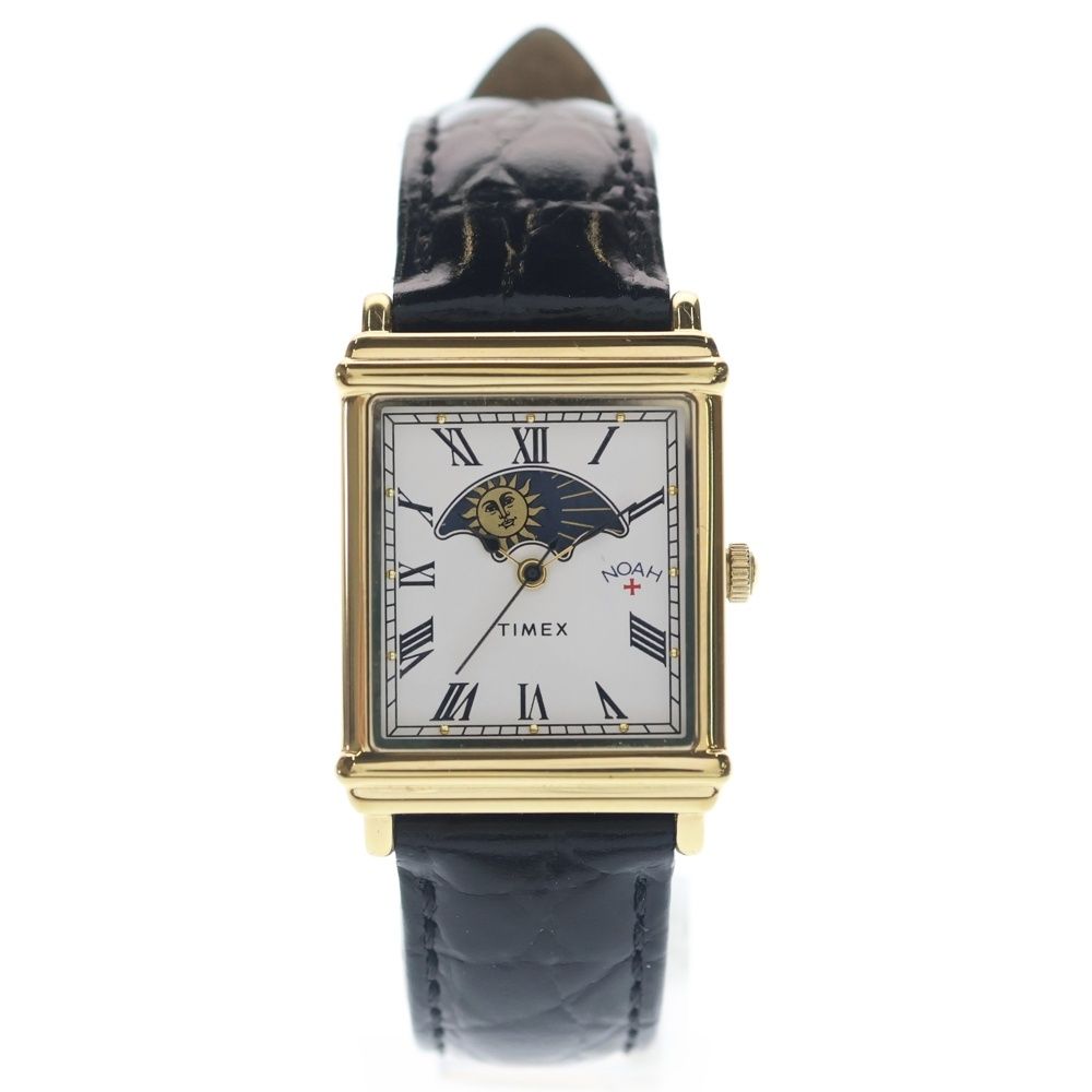 メンズ TIMEX (タイメックス) ×NOAH ノア ムーンフェイズ クオーツ時計 