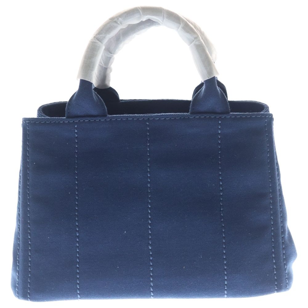 PRADA (プラダ) カナパ 2wayハンドバッグ ショルダーバッグ ネイビー 