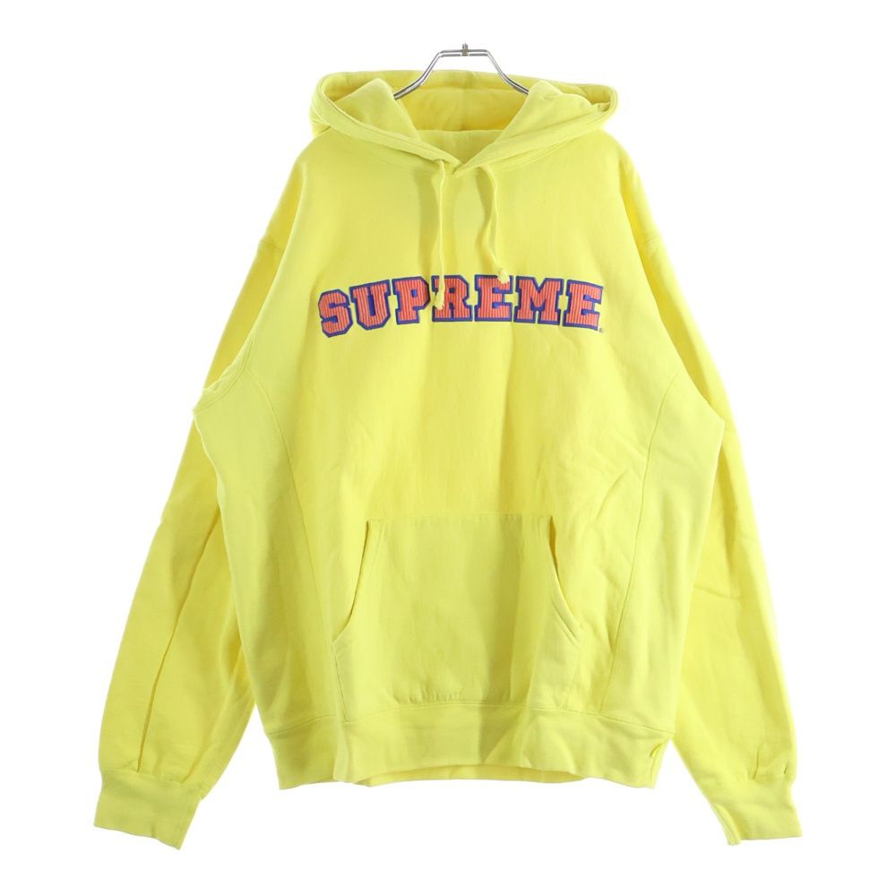 SUPREME (シュプリーム) 18SS Cord Collegiate Logo hooded Sweatshirt 