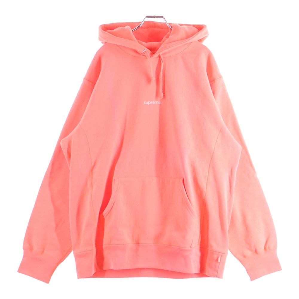 SUPREME シュプリーム 18AW Trademark Hooded Sweatshirt トレードマーク スウェットプルオーバーパーカー ピンク SUPREME (シュプリーム) 18AW Trademark Hooded Sweatshirt トレード