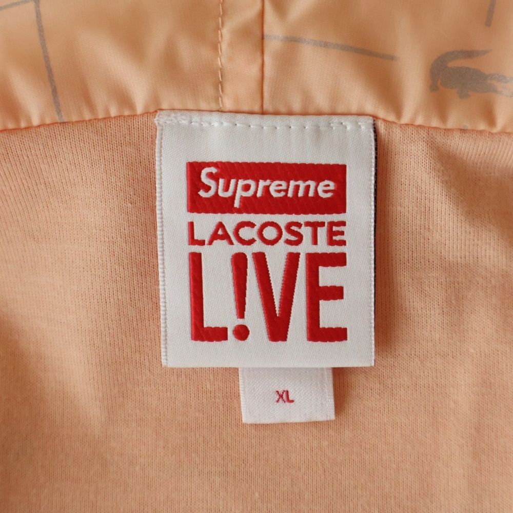 SUPREME (シュプリーム) 18SS ×Lacoste Reflective Grid Anorak