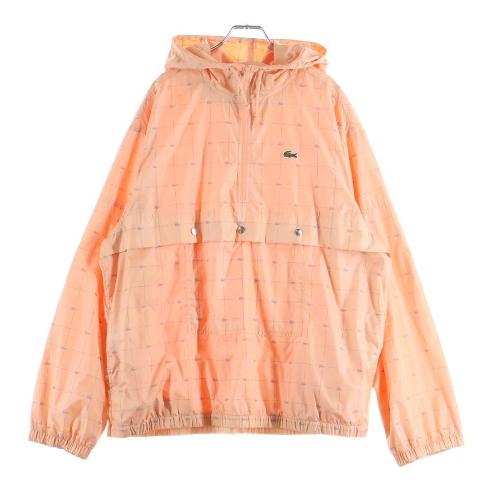 Supreme LACOSTE 18SS アノラックパーカー 極美品 SUPREME (シュプリーム) 18SS ×Lacoste Reflective Grid Anorak