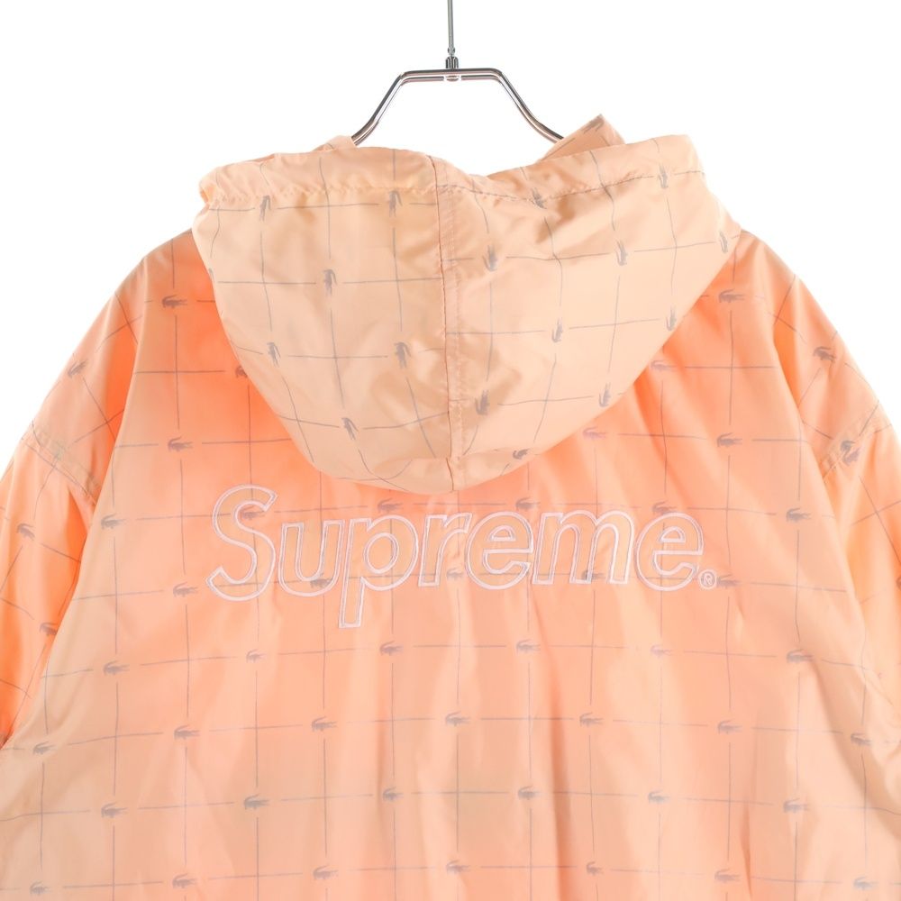 SUPREME (シュプリーム) 18SS ×Lacoste Reflective Grid Anorak