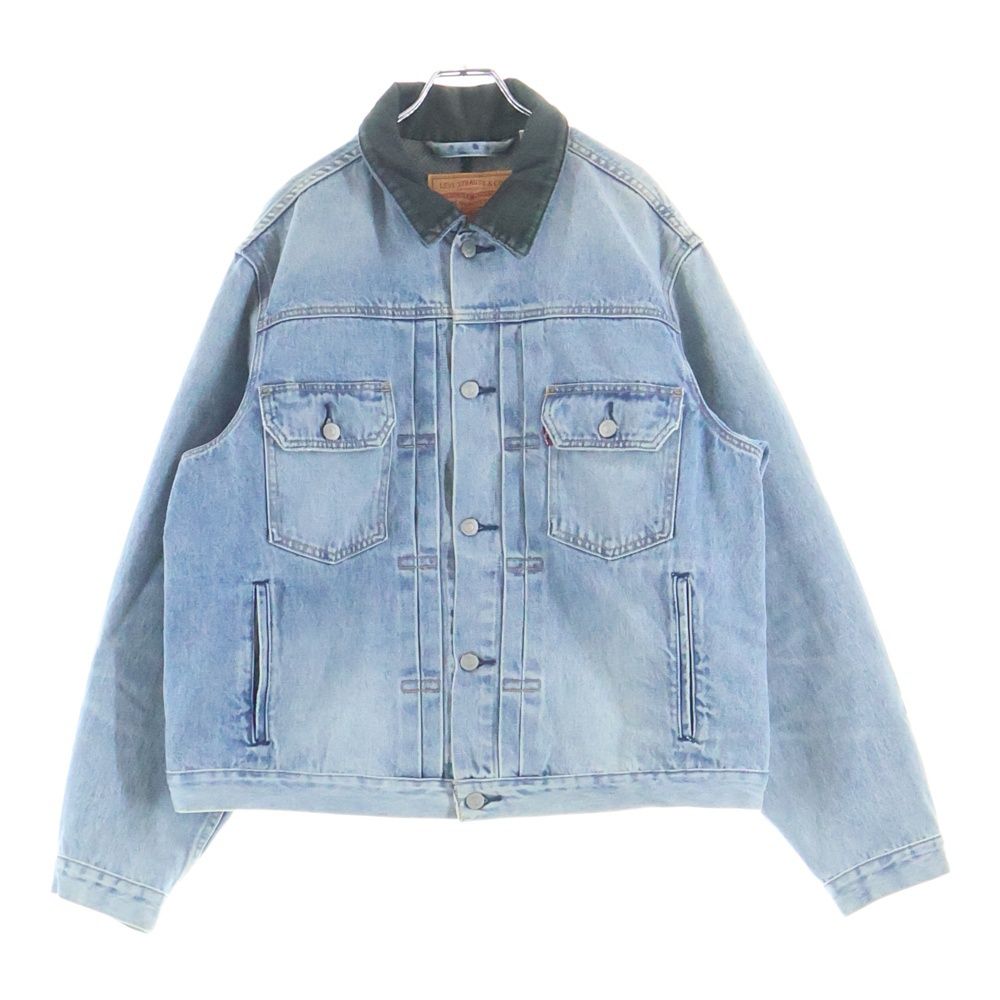 Levi's (リーバイス) ×STUSSY EMBOSSED TRUCKER JACKET ステューシー