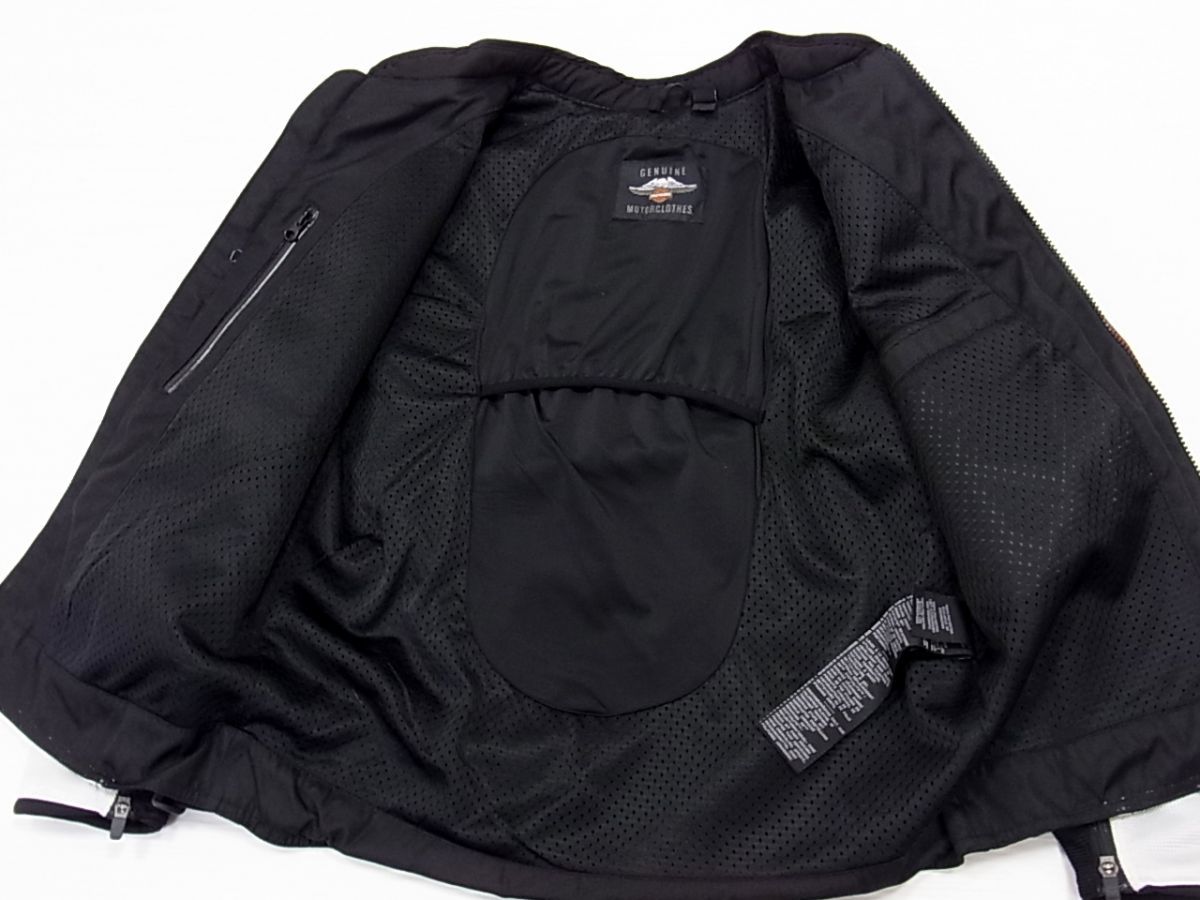 美品◇Harley-Davidson SLIM FIT CUSTOM オールメッシュ ライダース 