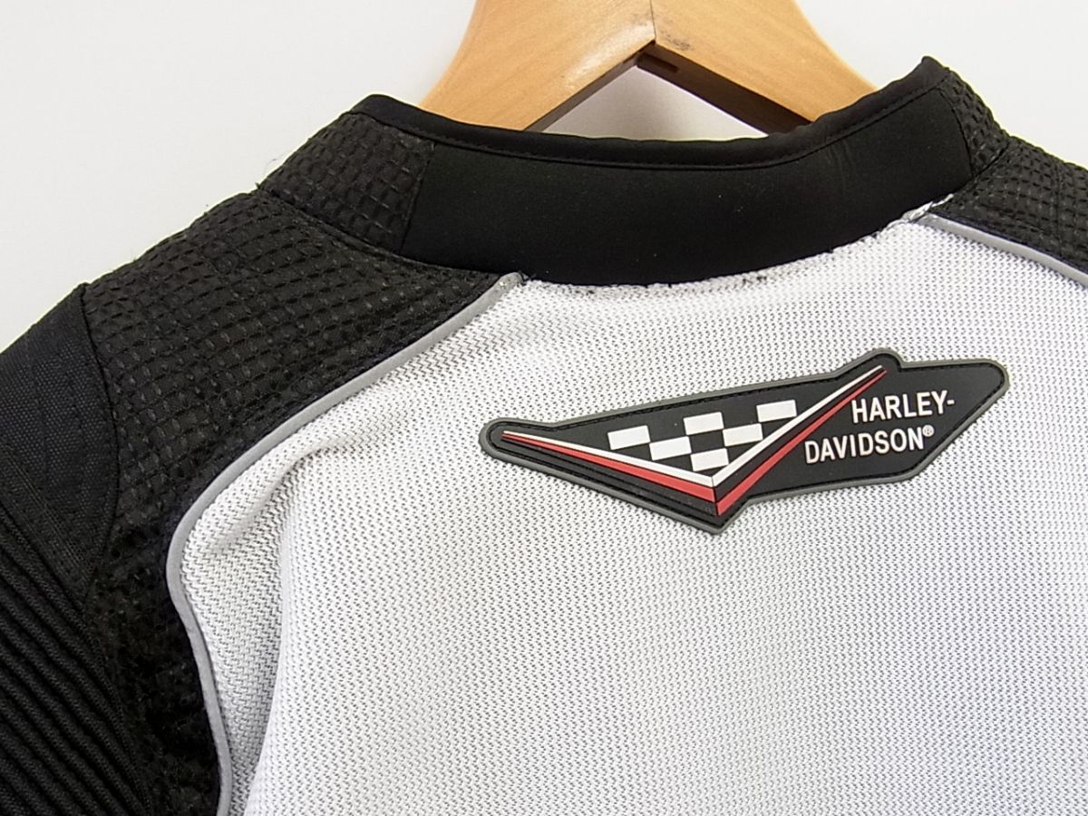 美品◇Harley-Davidson SLIM FIT CUSTOM オールメッシュ ライダース 